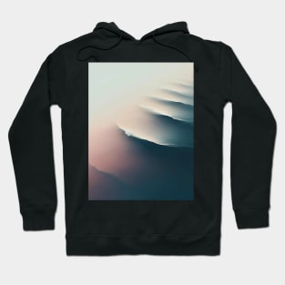 Ocean vibes waves pattern Hoodie